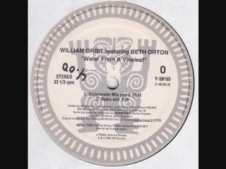 WILLIAM ORBIT FEAT. BETH ORTON - B2. Water From A Vineleaf (Radio Edit)