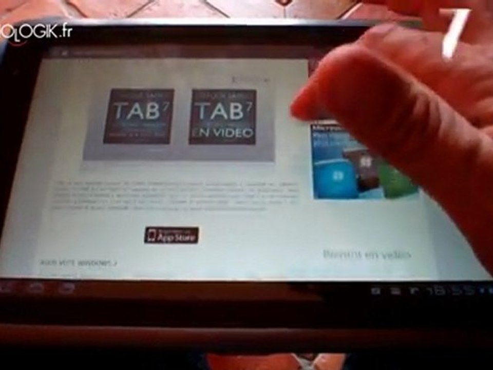 TAB7 N°5 : Acer Iconia Tab A500 (test) en avant-première !