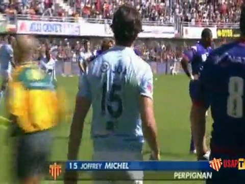 Résumé du match USAP vs Racing Métro 92 - avril 2011