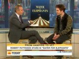 TODAY- Bloodthirsty Pattinson tastes ‘Water for Elephants’