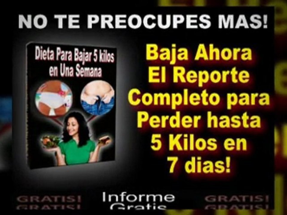 Comidas Para Bajar La Panza -dieta 5 kilos -