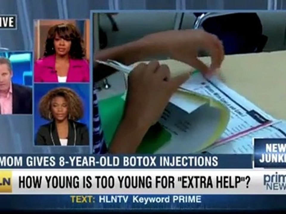 Honteux : une enfant de 8 ans prend du botox ! [TV US]