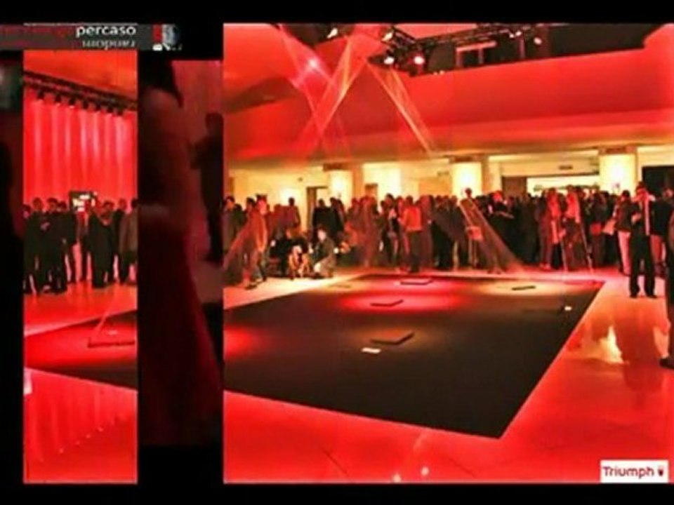 Triumph presentazione campagna 2010 con Lydie Pages e Alena Seredova