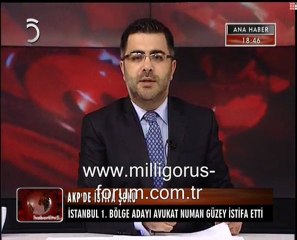 erdoğan aday tanıtımı yaparken bir aday istifa etti