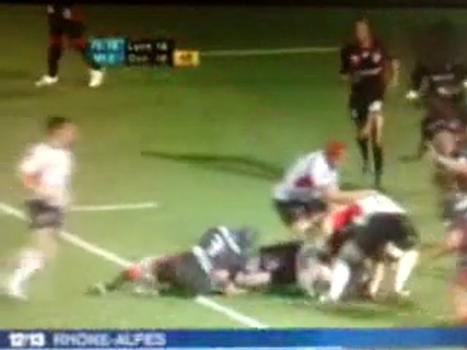 Lyon-Oyonnax reportage france3