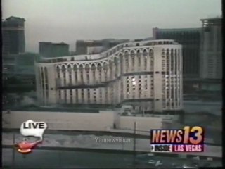 Hotel ALADDIN Implosion - Las Vegas (Different camera angles) 1998