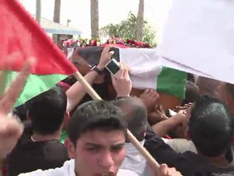 Gaza: funérailles nationales pour le militant assassiné