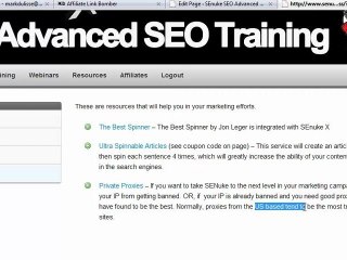 SEnuke X SEO Training - Welcome