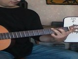 Vidéo cours de guitare rythmique folk 02