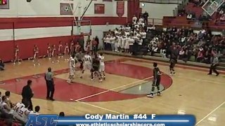 Cody Martin #44 Cleveland Heights Basketball