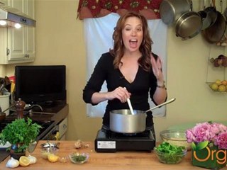 Organic Green Garlic & Broccoli Orzo Pasta