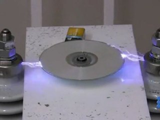 Protection des donnees extreme - Erase CD with High Voltage