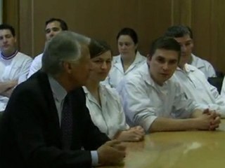 Déplacement de Dominique de Villepin à Lille