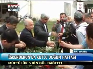 iskenderun kutlu dogum haftası