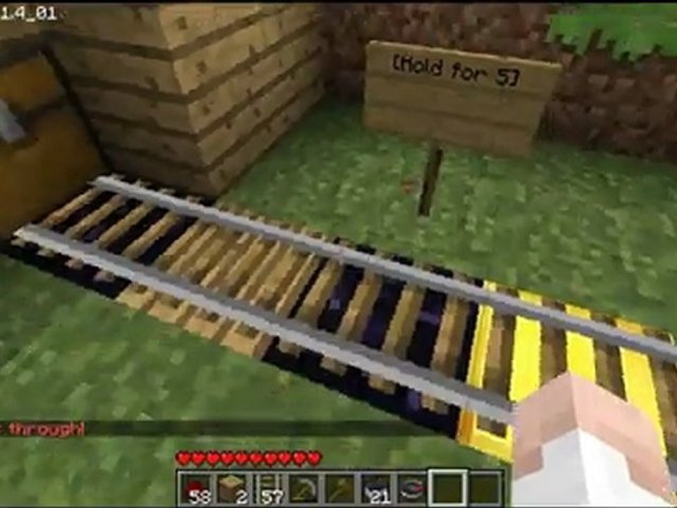 Tuto MINECRAFT : MinecartMania tuto rapide et hésitant