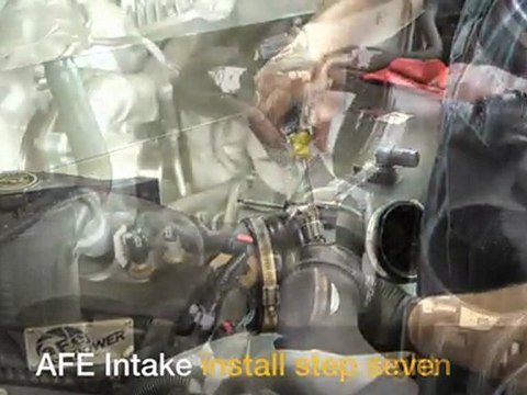 AFE Stage 2 SI Cold Air Intake Install: 2008 Ford 6.4L Powerstroke