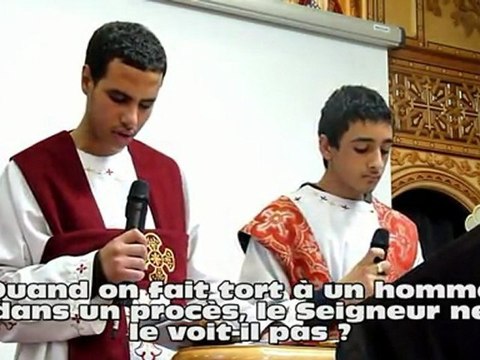 Lamentations de Jérémie - Église de Colombes 2010.