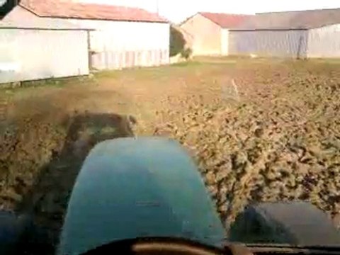 passage du cover crop avec un john deere 6610