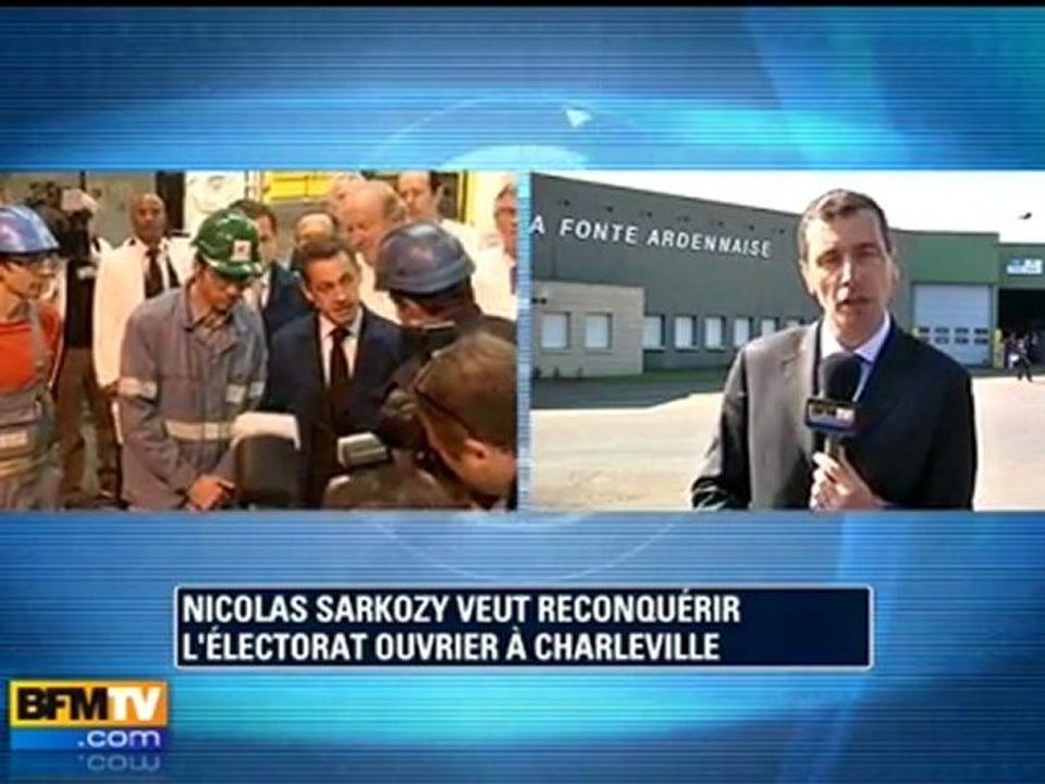 Les ouvriers ardennais sceptiques face à Sarkozy