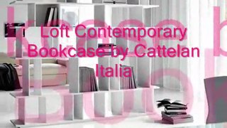 Loft Contemporary Bookcase by Cattelan Italia