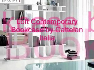 Loft Contemporary Bookcase by Cattelan Italia