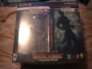 Déballage - Mortal Kombat Kollector - Playstation 3