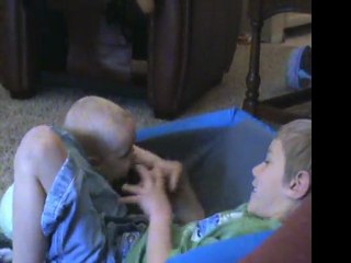 041508 Playing at Auntie Karan's