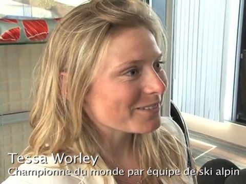 Réception des équipes de France de sports d’hiver