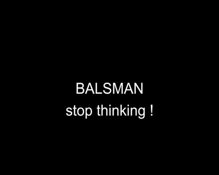 stop thinking !