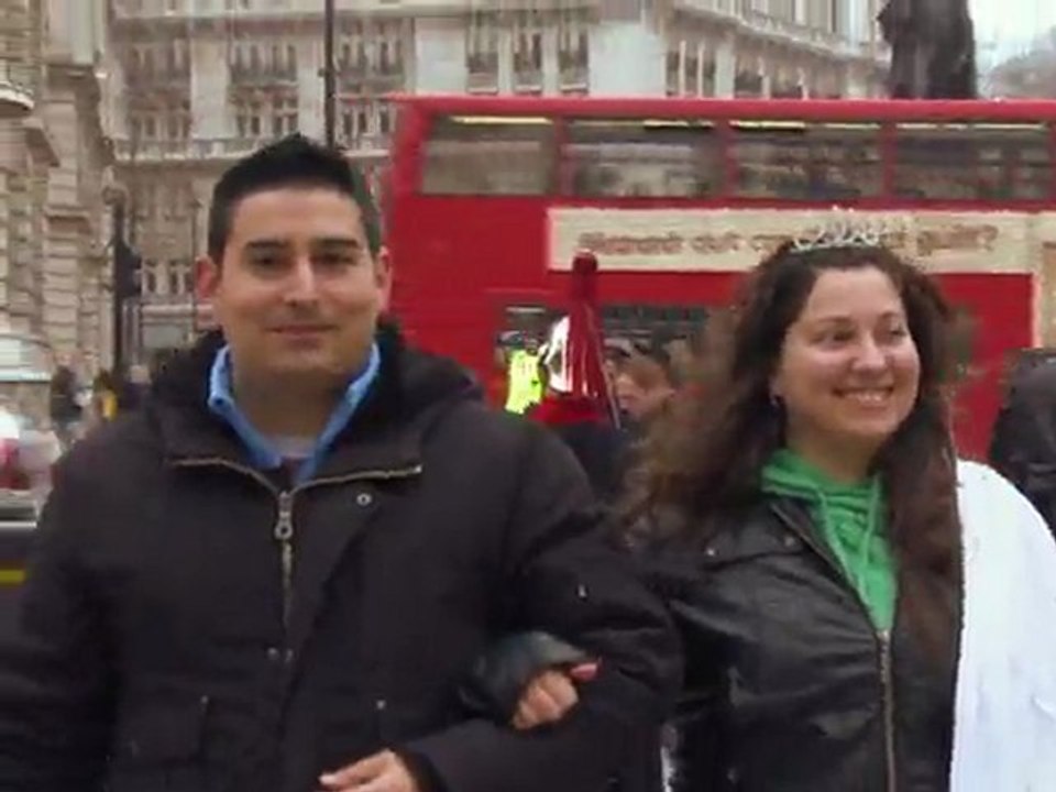 Märchenhaft: Der Weg des royalen Hochzeitspaares durch London