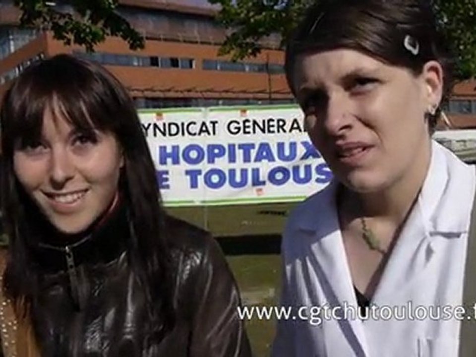 Grève de la médecine Interne Le Tallec CHU TOULOUSE