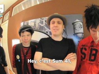 SUM 41 a un message pour les Fans Universal Music Mobile