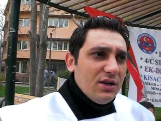 TÜM EĞİTİM SEN ANKARA DA AÇLIK GREVİNDE - www.haberamasya.com