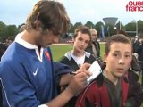 France-Irlande moins de 18 ans à Quimper-Interview du capitaine Louis Durbesson