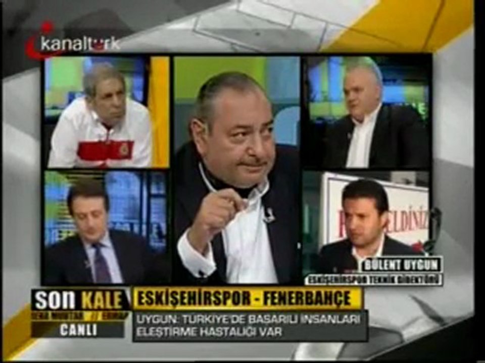 gencliksokagi.net Kanaltürk Son Kale programında büyük kavga