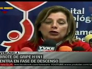 Venezuela sólo registró 33 casos de gripe A1H1