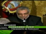 Paraguay y Ecuador firman convenios de cooperación