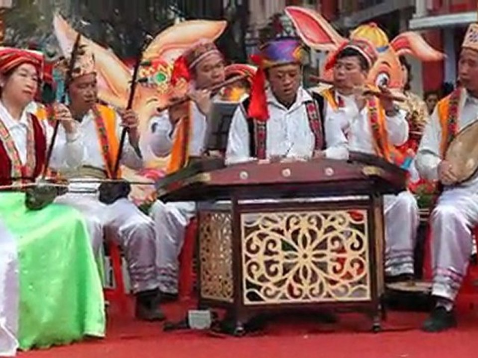 Actuación musical en Guilin