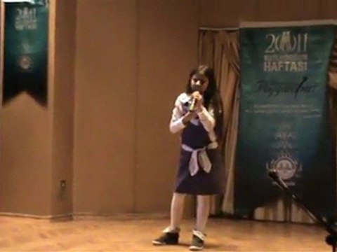 EYÜP İLÇE MÜFTÜLÜĞÜ KUTLU DOĞUM HAFTASI OKULLAR ARASI NAAT OKUMA YARIŞMASI 1.si EBRU HİŞT