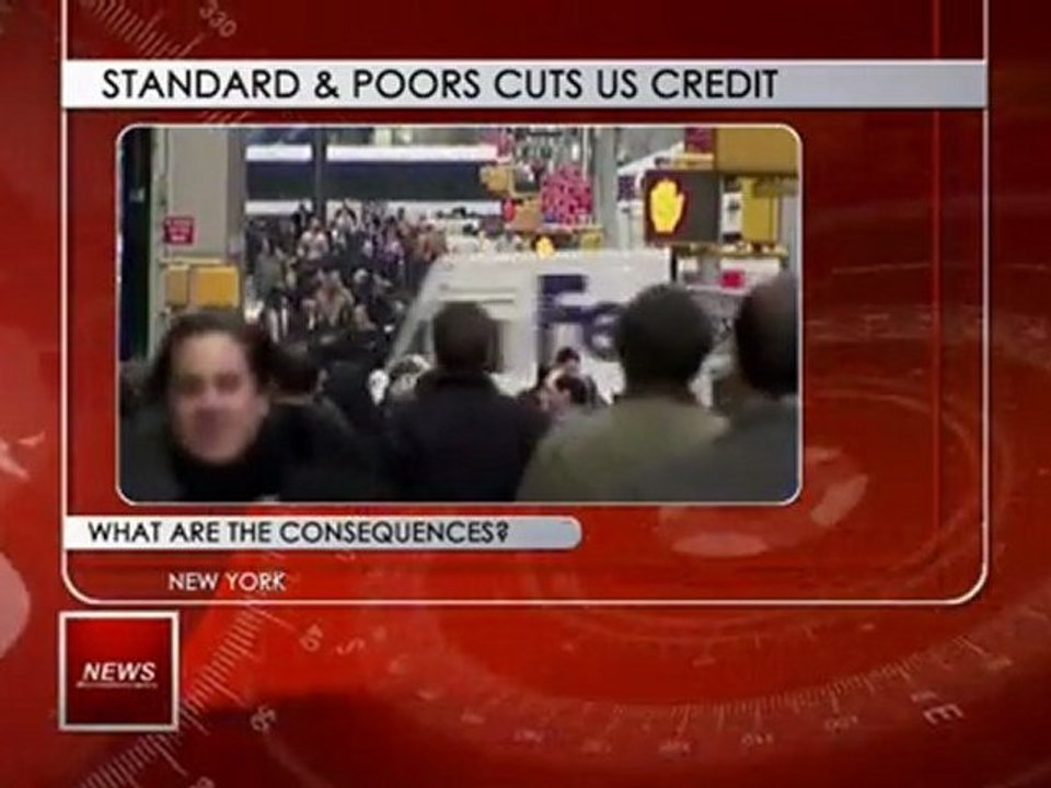 Standard & Poors Cuts US credit rate