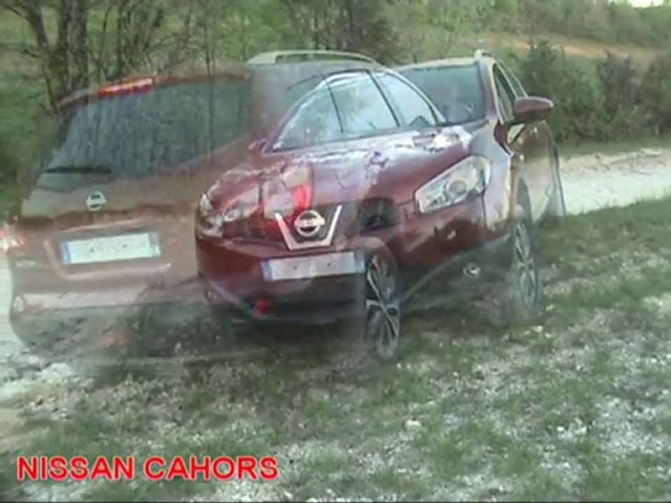 essai tout -terrain qashqai 150 cv 4x4 par laudis nissan cahors