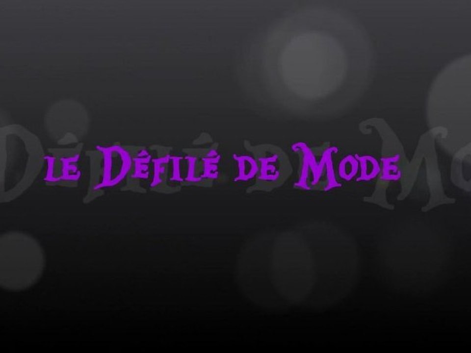 Publicité du Défilé de Mode 2011 du VHBP