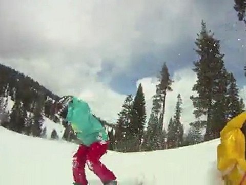 Tahoe-licious snowboarding: gopro hd