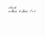 nombres complexes - forme algébrique
