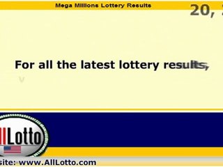 Mega Millions Lottery Drawing Results for April 19, 2011