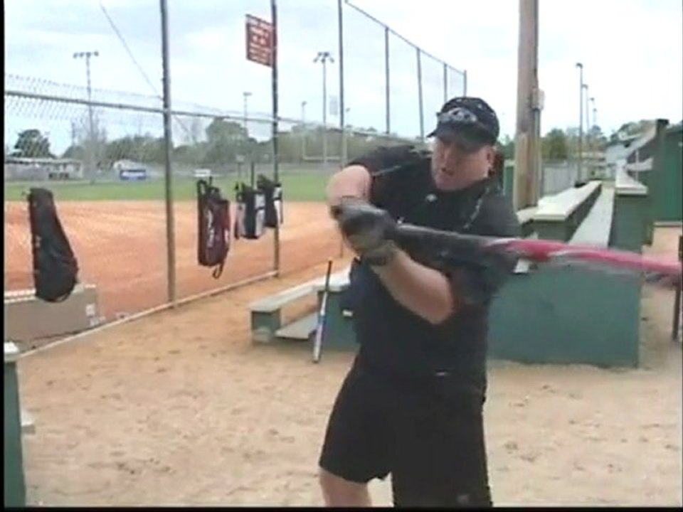 Softball slight uppercut