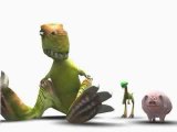 dinosaures pètent animation Humour