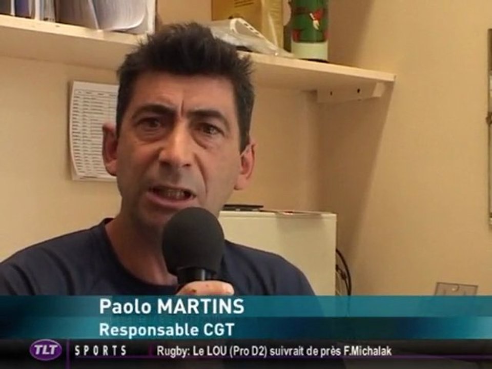 Les ouvriers portugais de PROCME en grève (Toulouse)