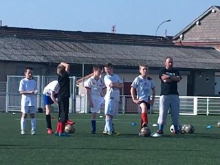 ENTRAINEMENT U11 DE L USTLUNEVILLE LE 18-04-2011