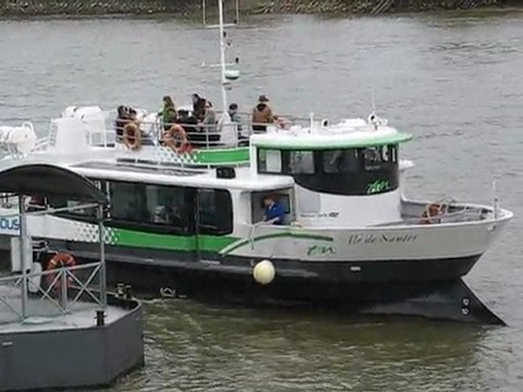 Rezé Trentemoult : arrivée Navibus